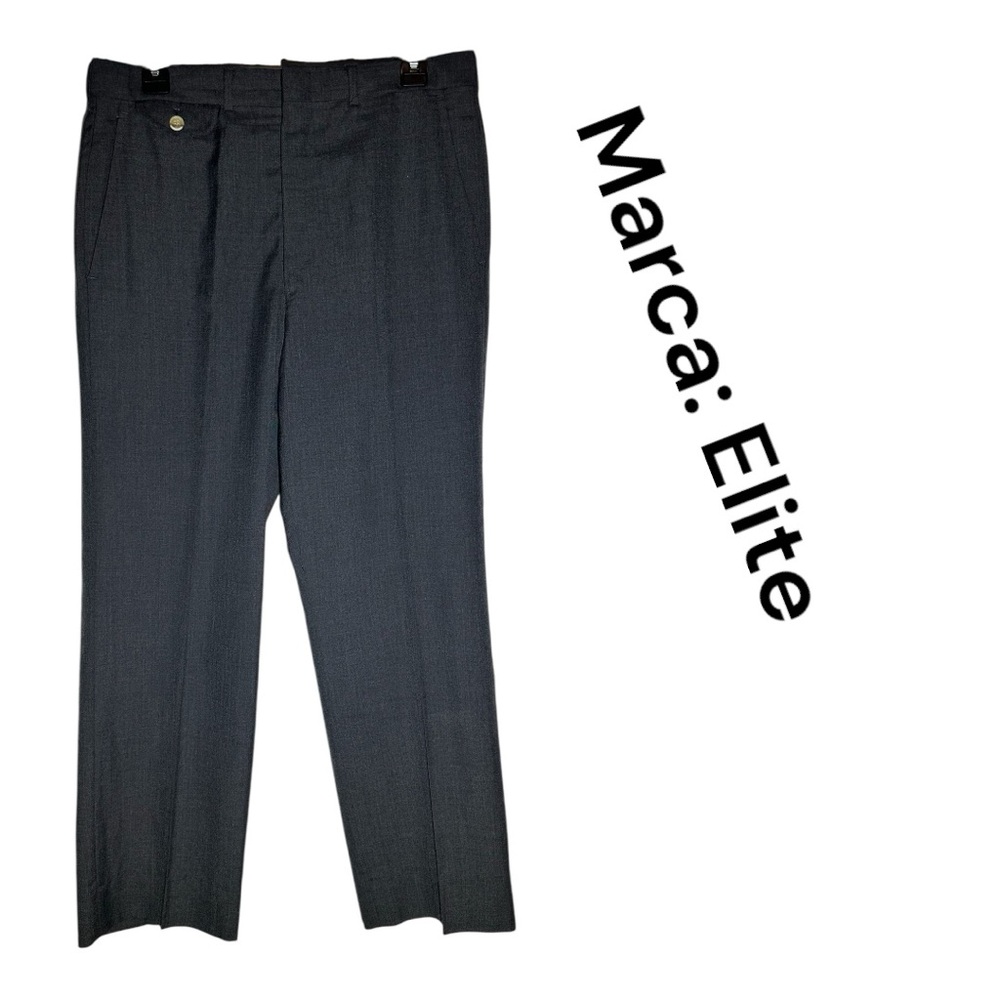 Elite Gray Dress Pants